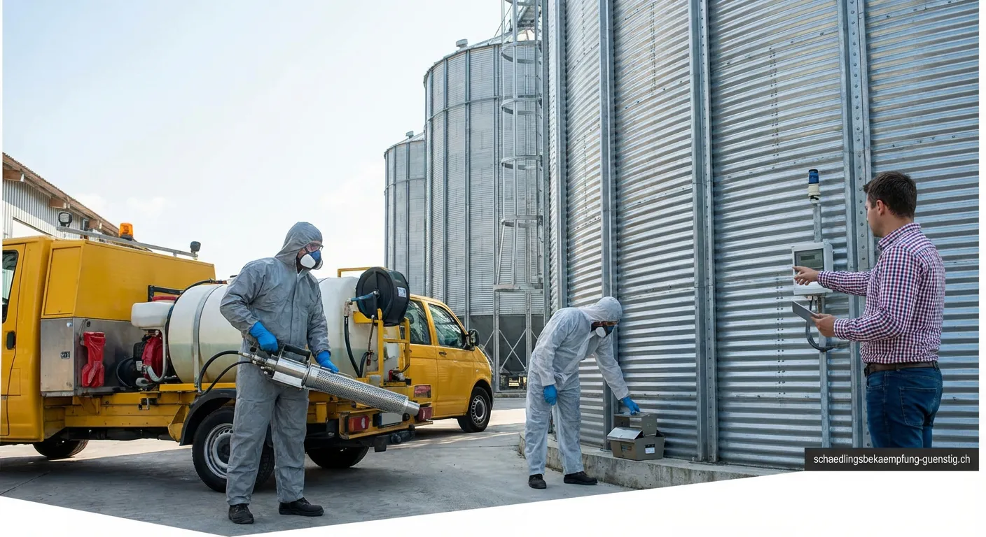 Schädlingsbekämpfung in Silos