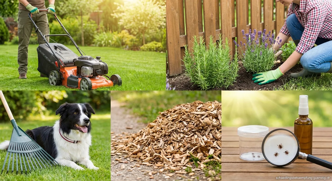 Zecken im Garten reduzieren durch gezielte Maßnahmen